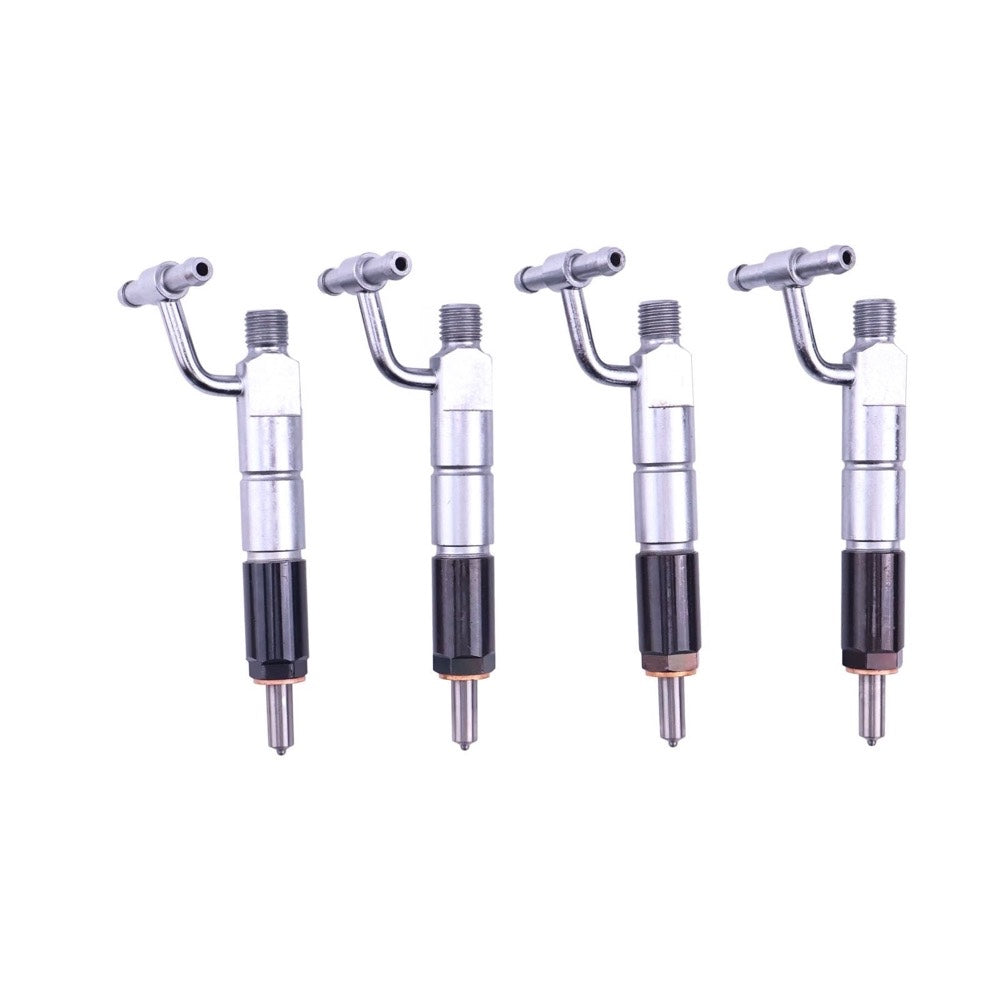 4 Pieces Fuel Injector 6205-11-3200 for use with Komatsu Engine S4D95LE-3A-2 S4D95LE-3A-2A S4D95LE-3A-2Z